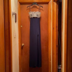 Strapless Evening Gown